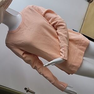 Tek Gear Peach Colored Lightweight Sweatshirt Sweater Size Medium